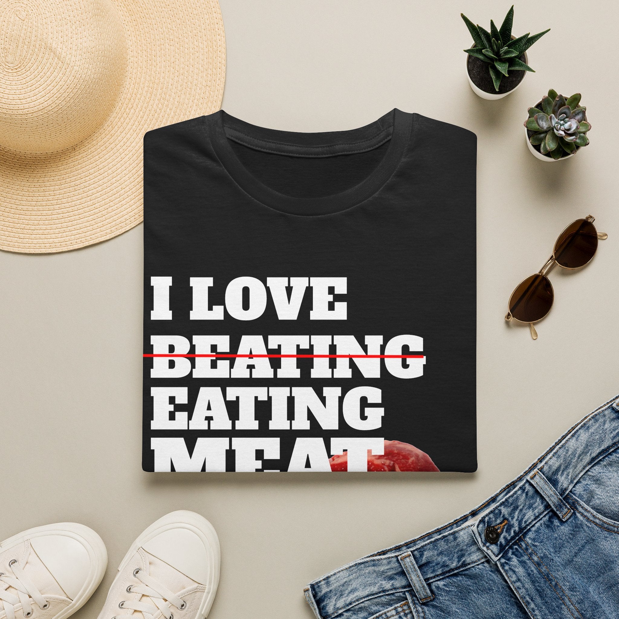 “I Love Eating Meat” GRAPHIC TEE