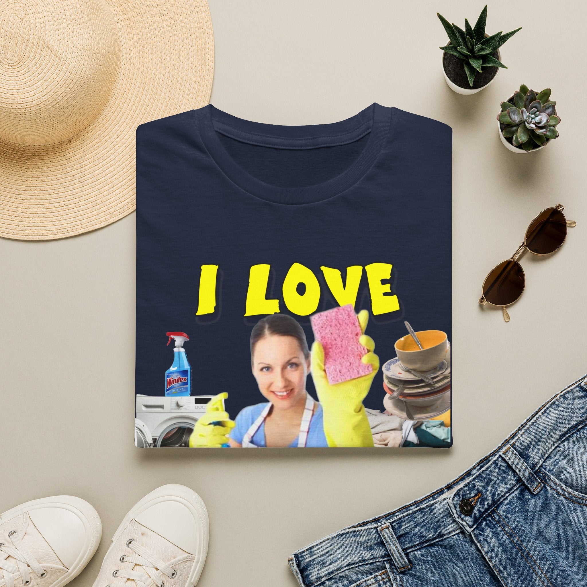 I Love Woman’s Sports Graphic T-Shirt