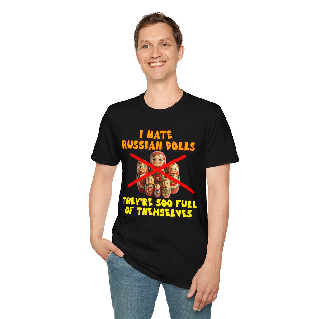 Anti-Russian Dolls Graphic T-Shirt