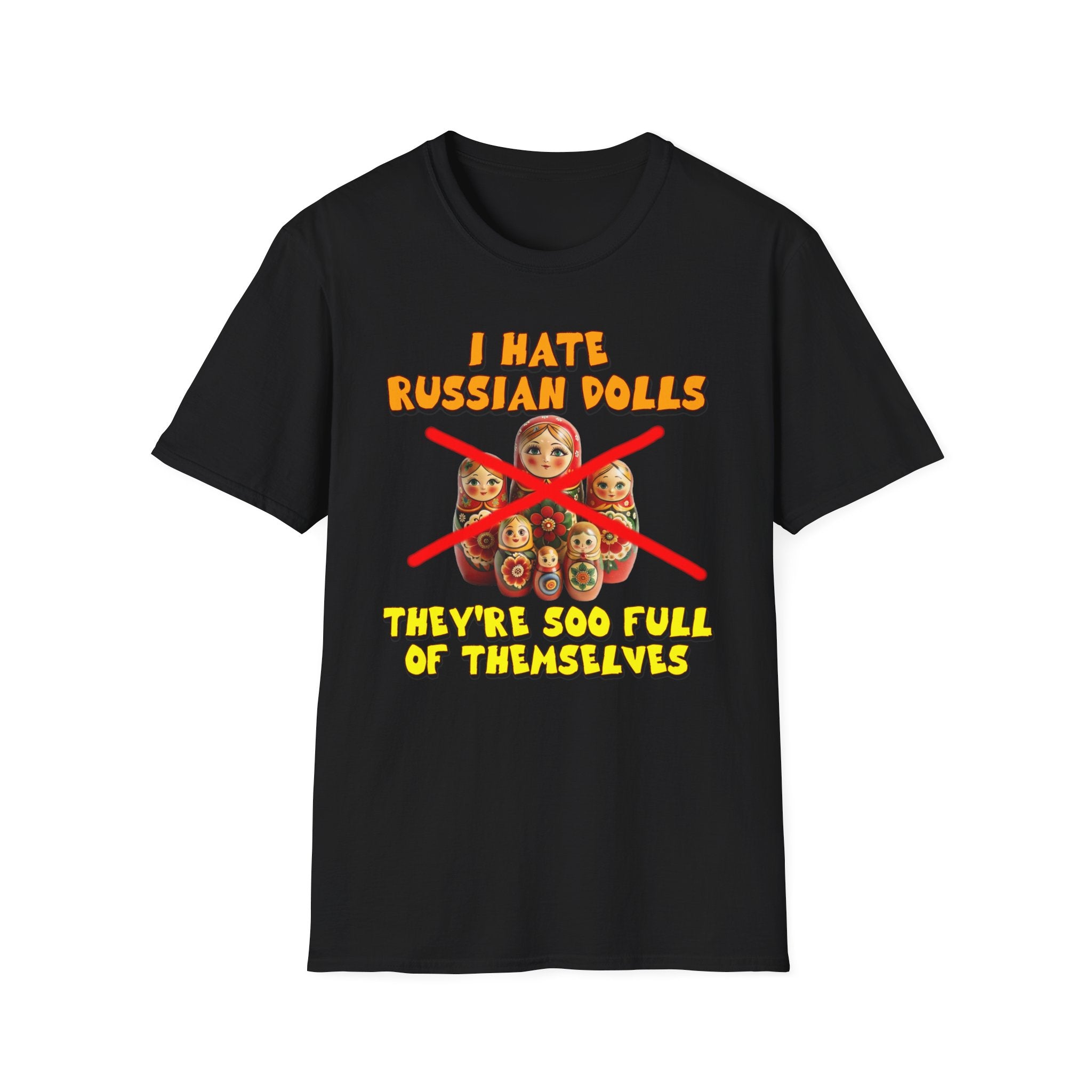 Anti-Russian Dolls Graphic T-Shirt