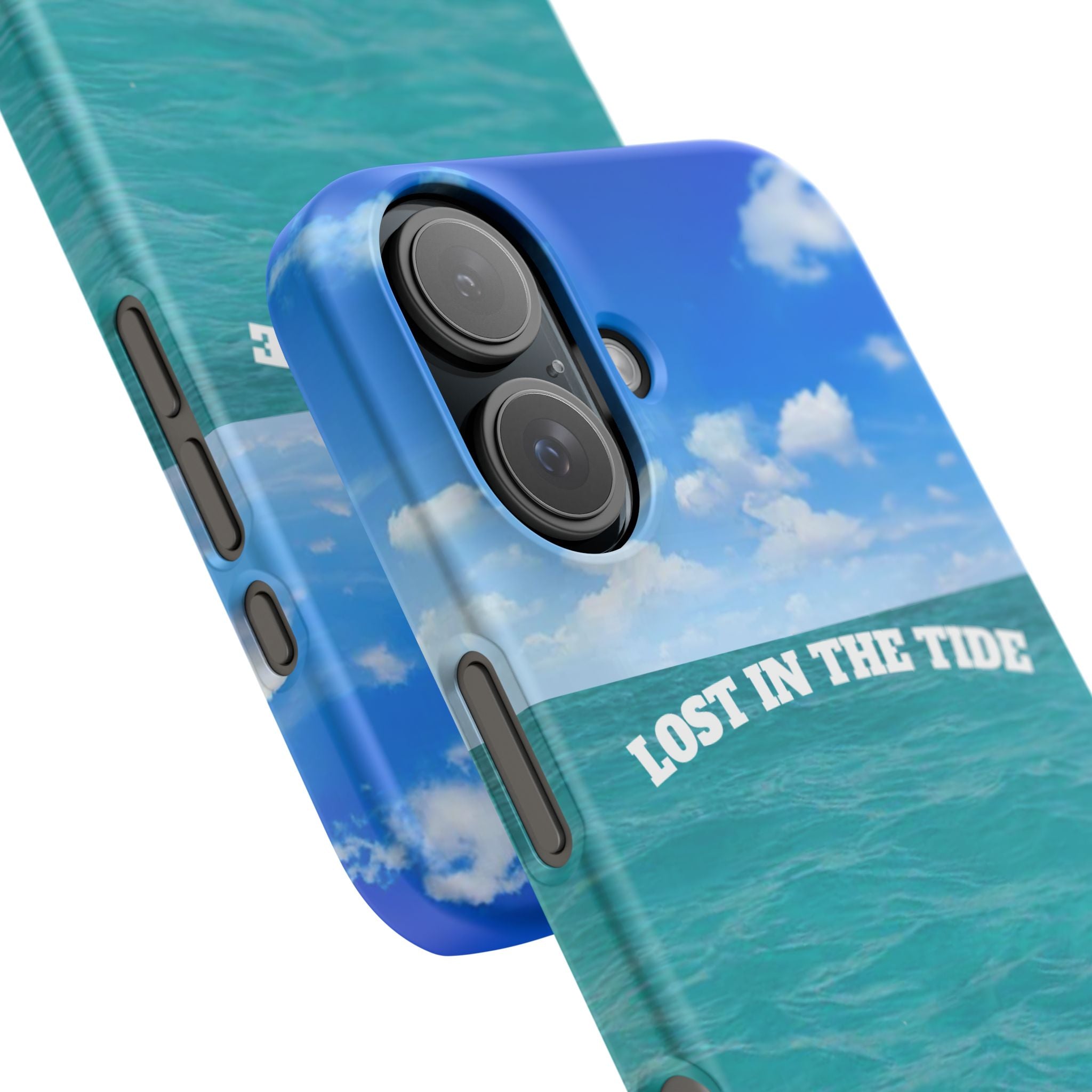 "Lost in the Tide" Beach Phone Case (Protective)