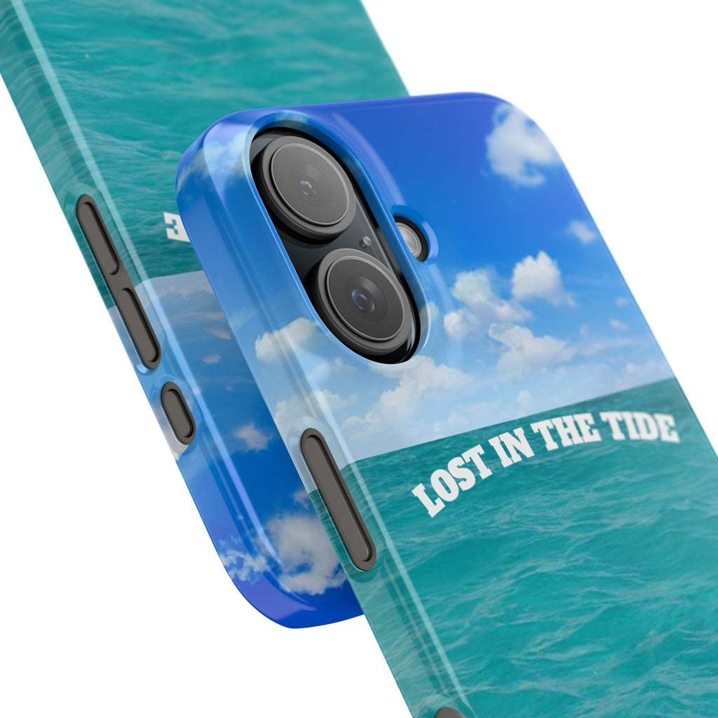 "Lost in the Tide" Beach Phone Case (Protective)