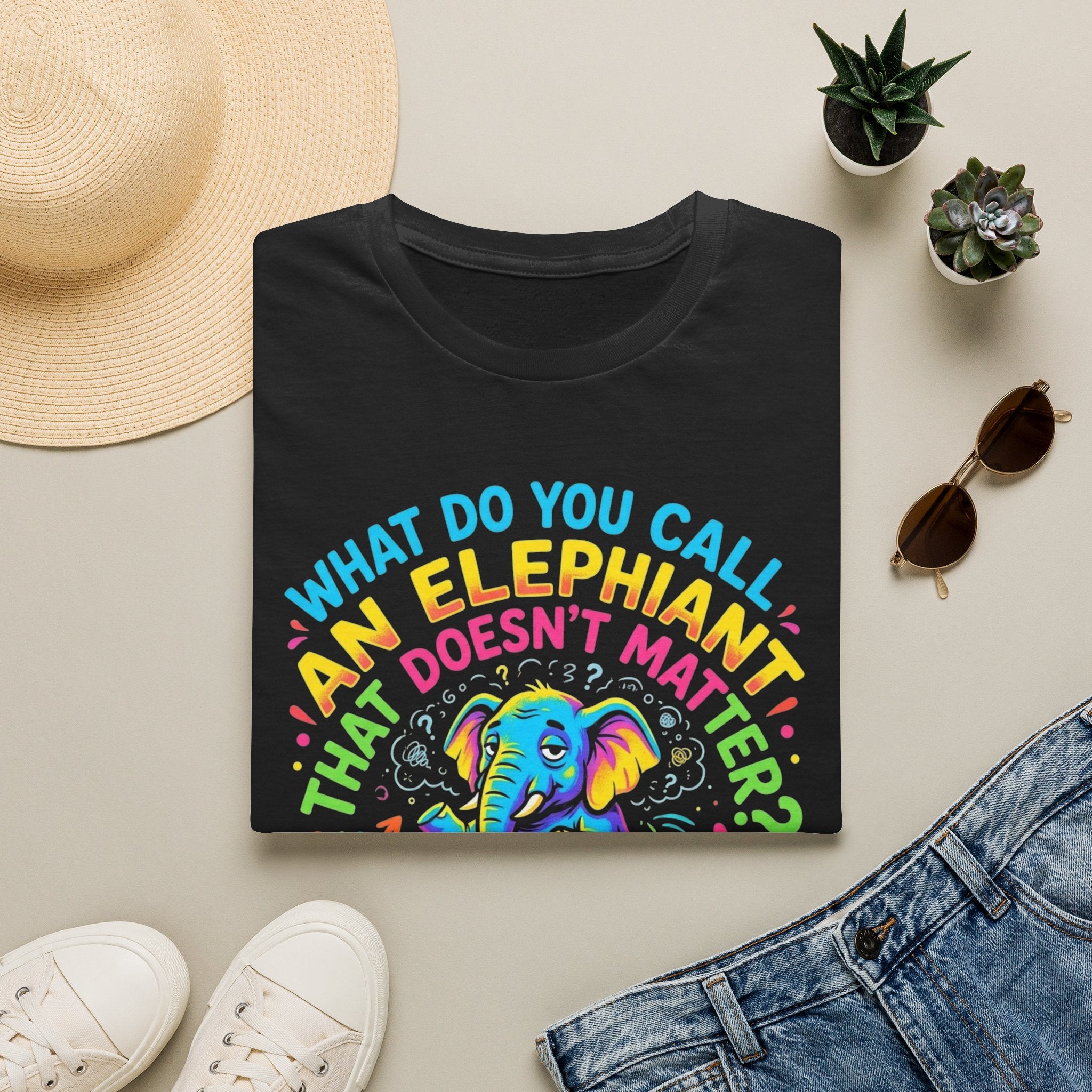 'Elephant That Doesn't Matter' Graphic Tee