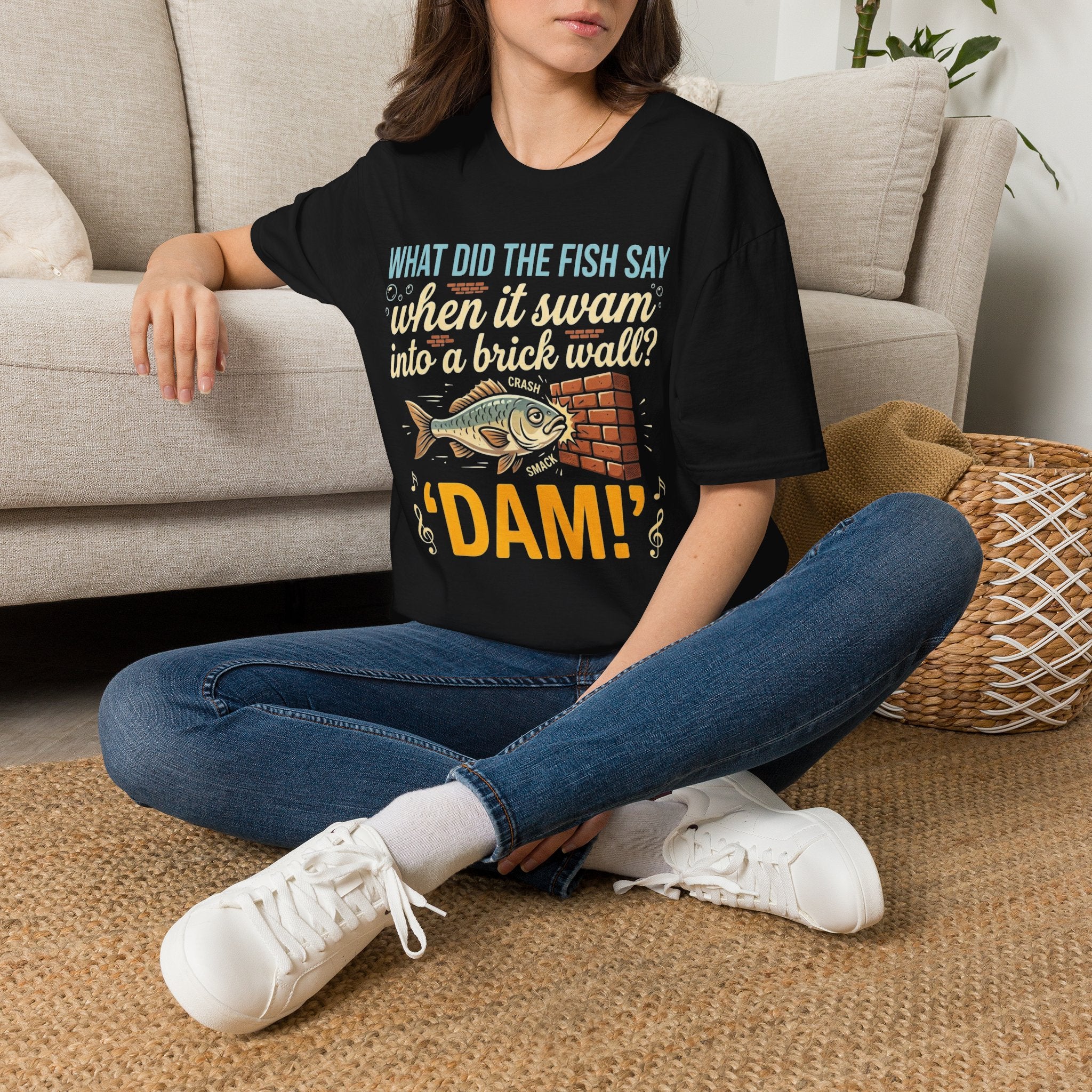 'What Did The Fish Say' Graphic Tee