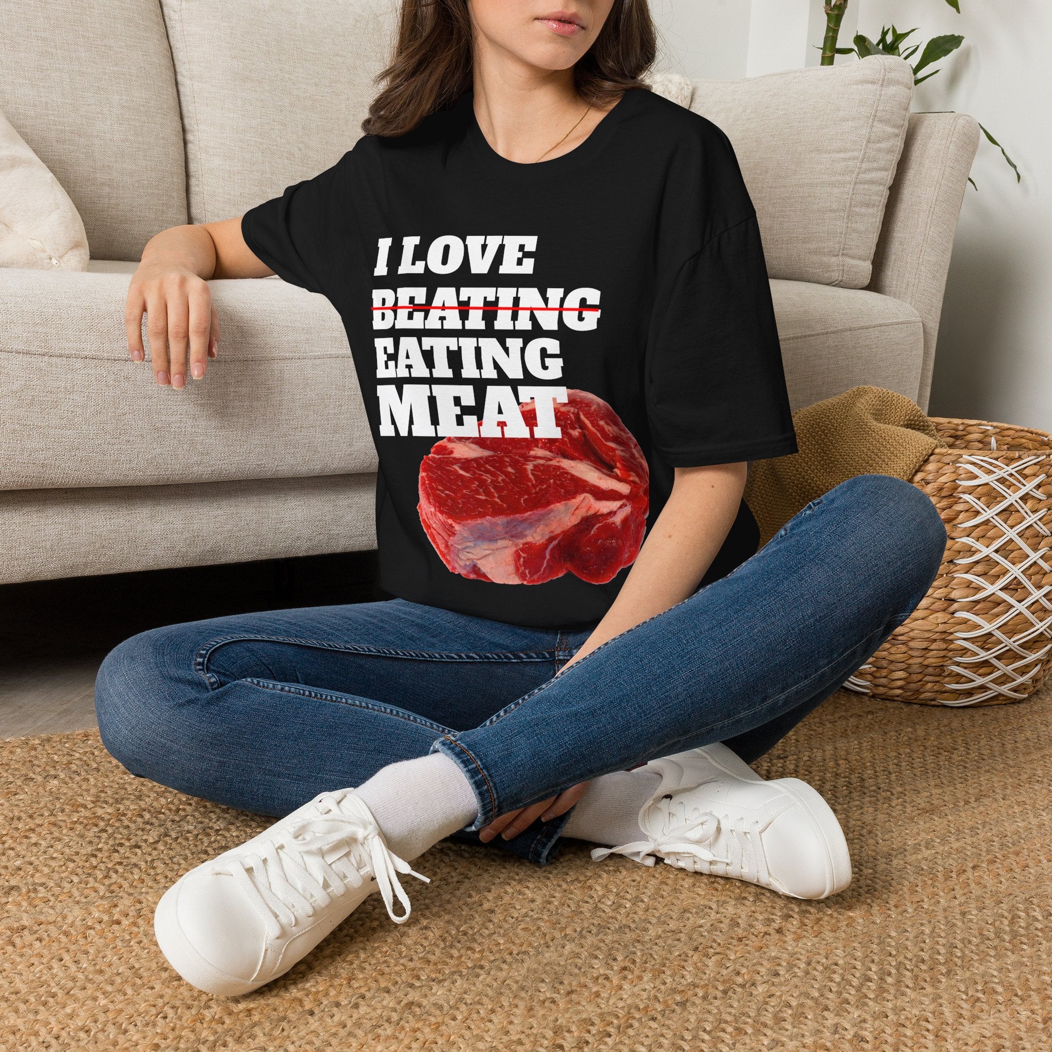 “I Love Eating Meat” GRAPHIC TEE
