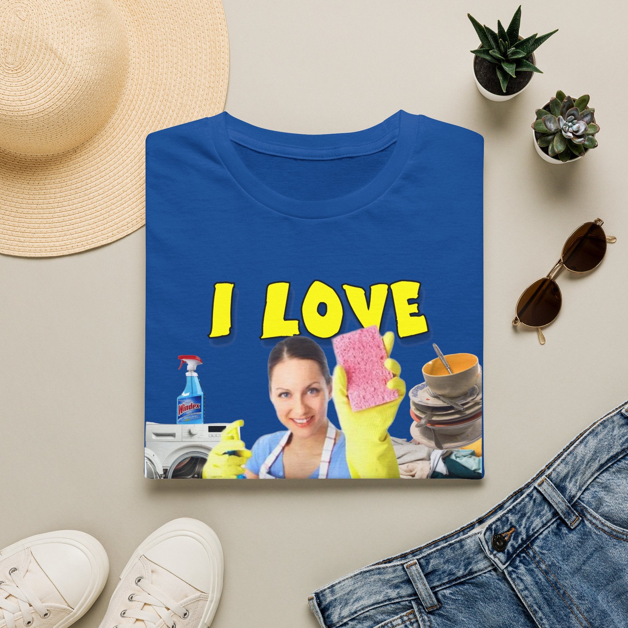 I Love Woman’s Sports Graphic T-Shirt