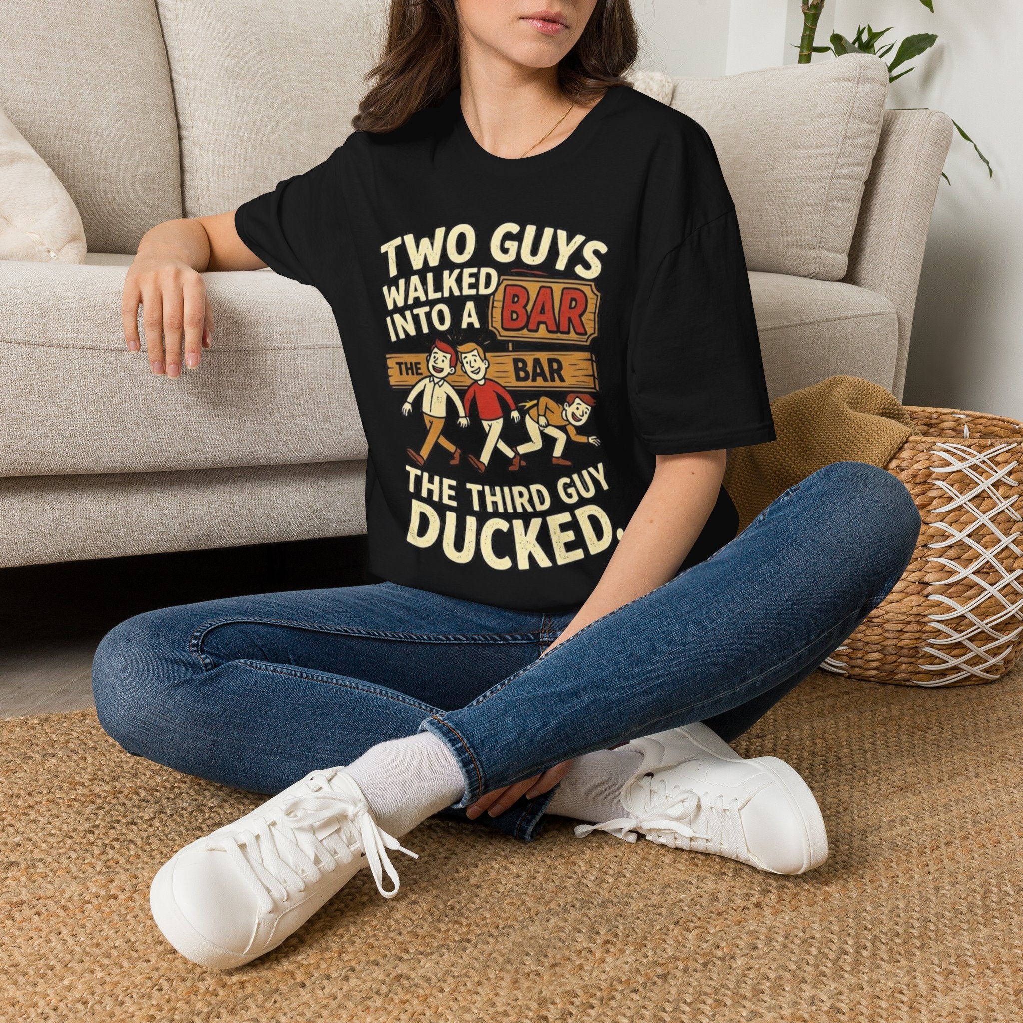 'Two Guys Walked Into A Bar' - Graphic Tee